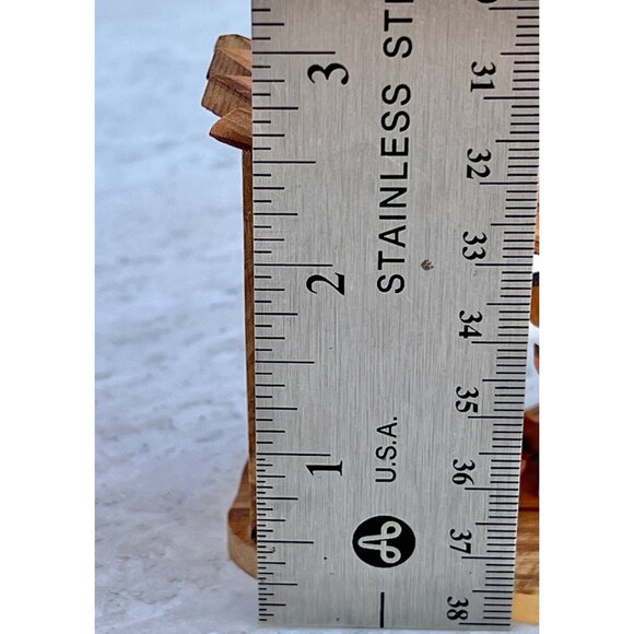 Handcrafted Olive Wood Nativity Scene Baby Jesus Mary Joseph Sheep NOB Gift - Picture 8 of 11